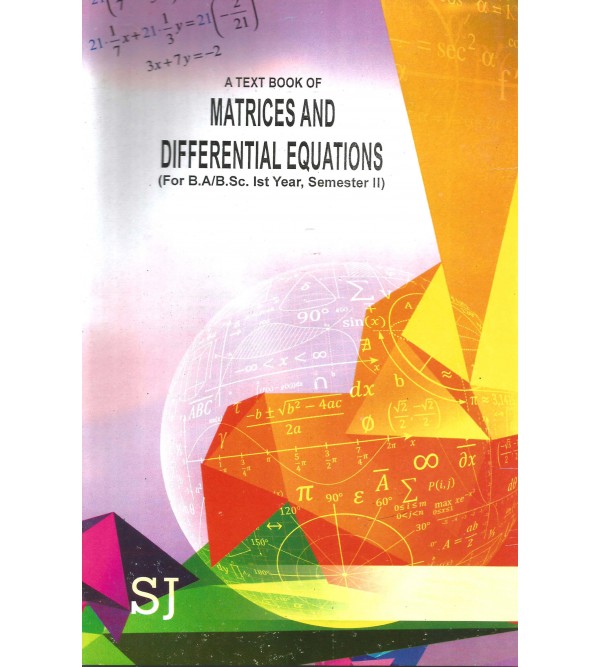 Matrices and Differential Equations (According To The National Education Policy (NEP)